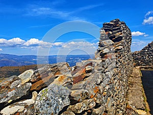Schist - Xisto - Wall of photo